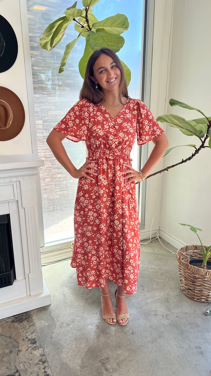 Sienna Petals Dress