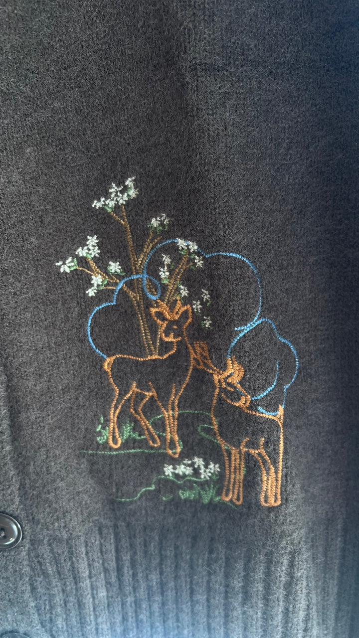 Bambi Brown Cardigan