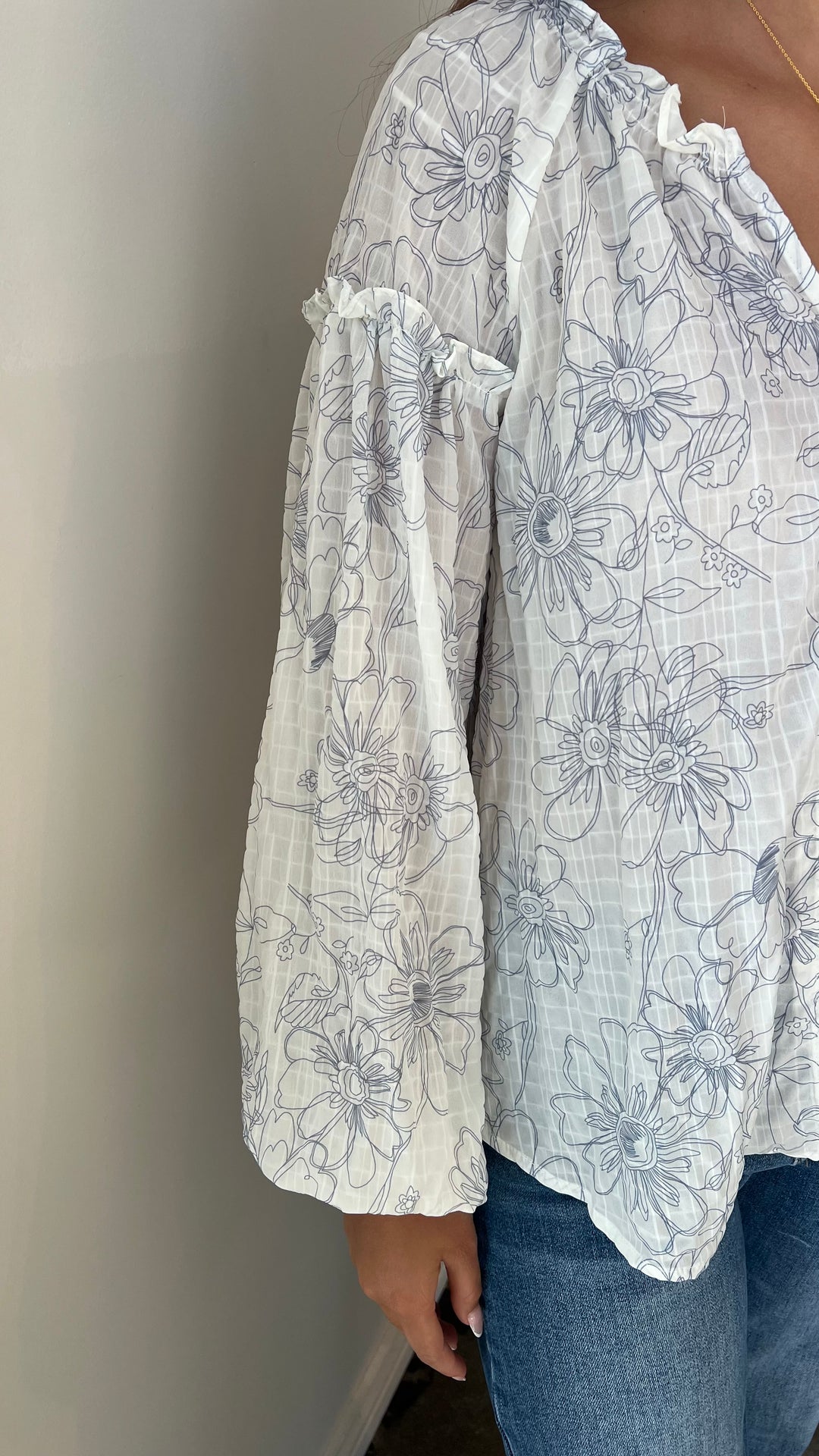 Breeze Button-Down Blouse