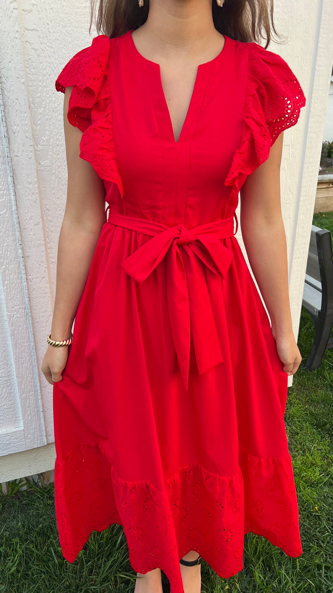 Lady in Red Dress