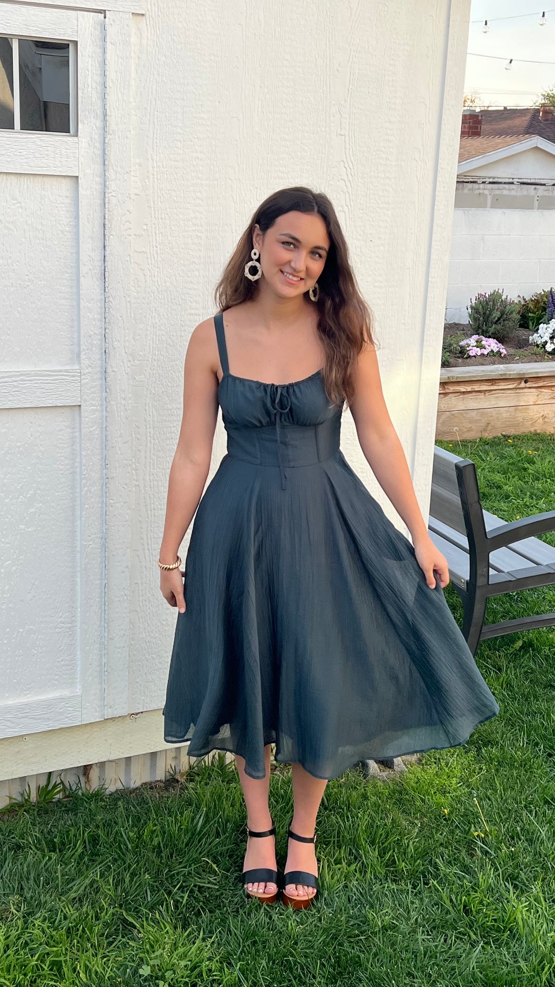 Sweetheart Midi Dress