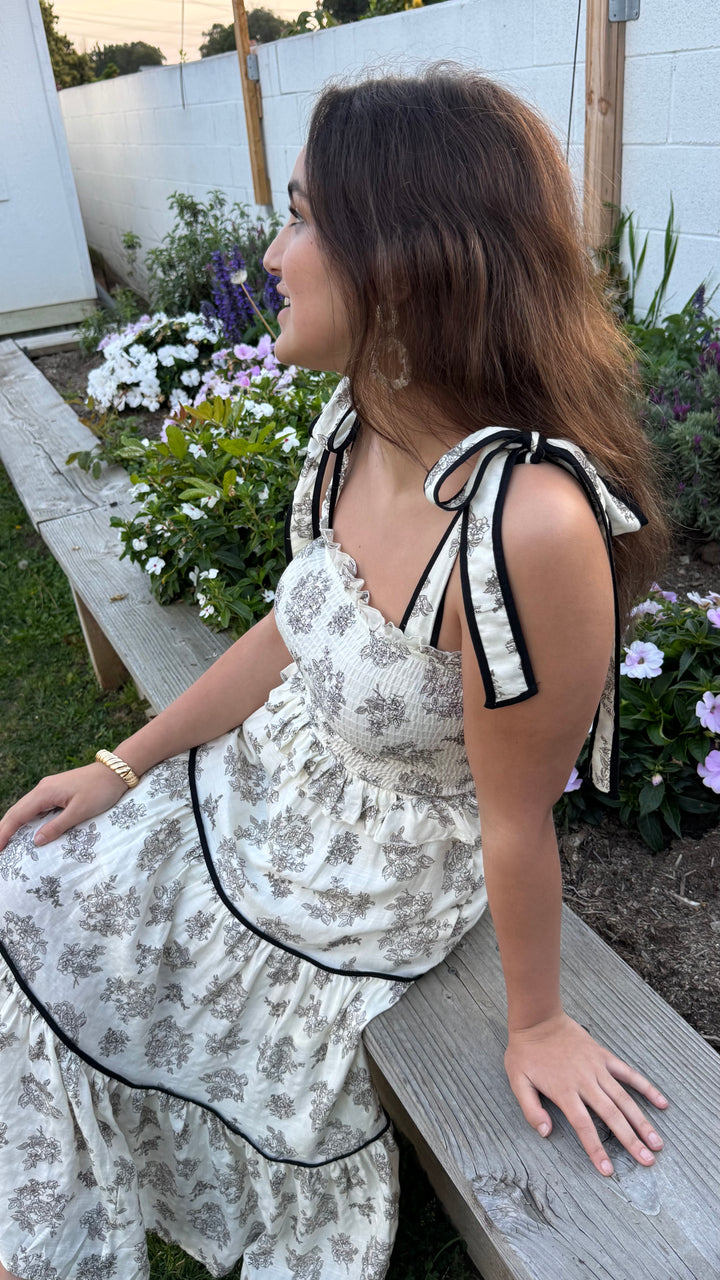 Emery Floral Midi Dress