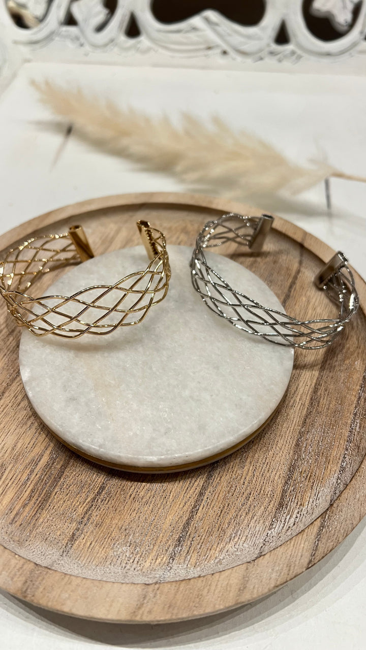 Woven Cuff Bracelet