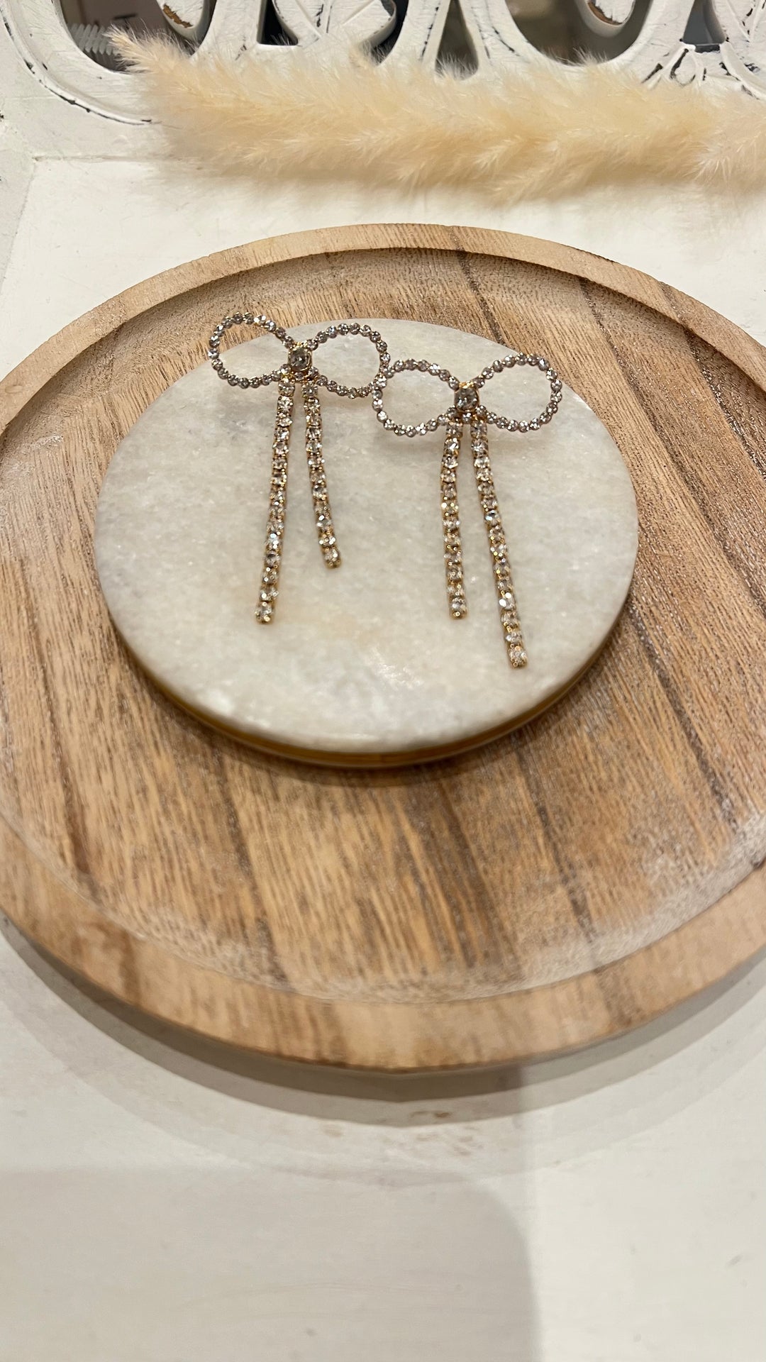 Sparkle Bow Earrings