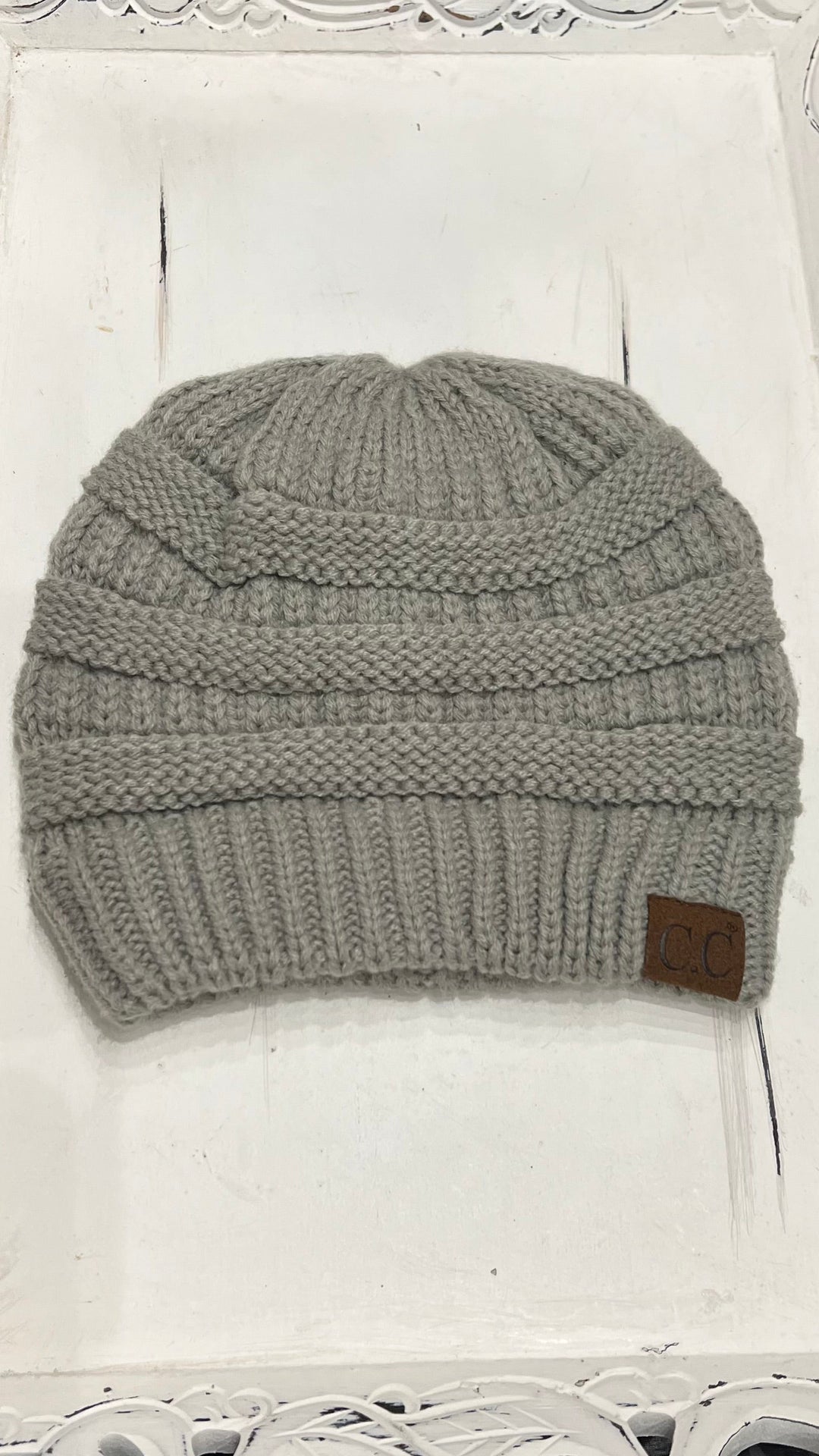 Cozy knit beanie