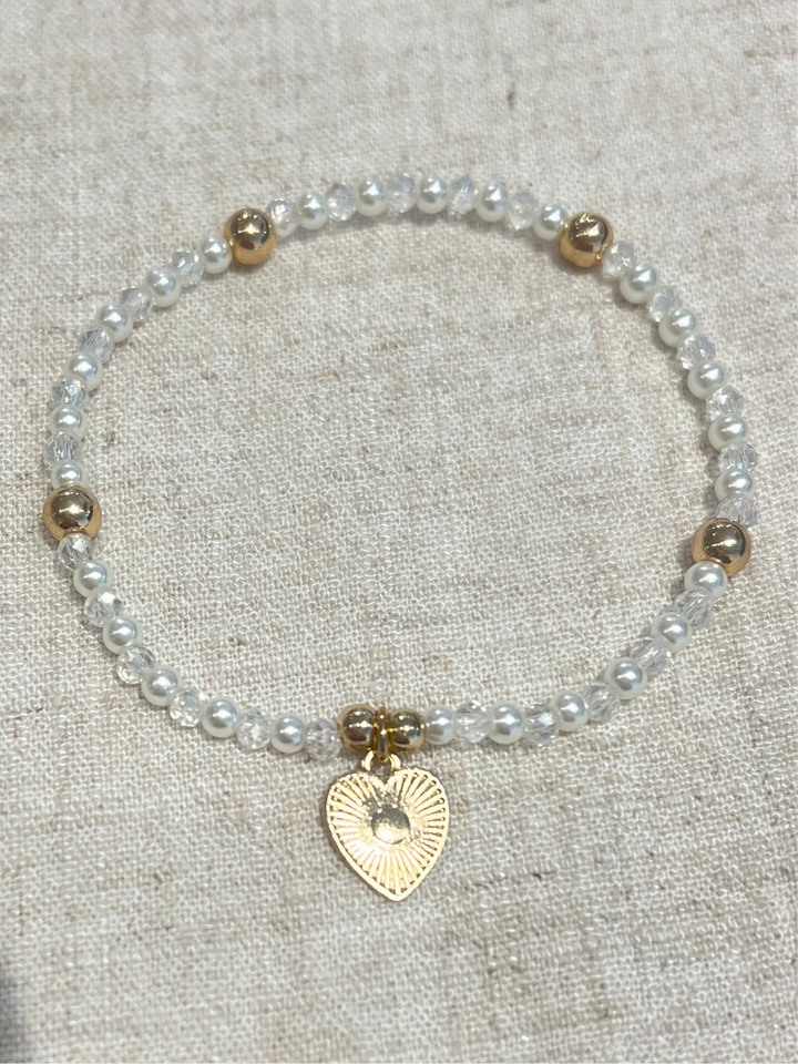 Kay’s Pearl Heart Bracelet