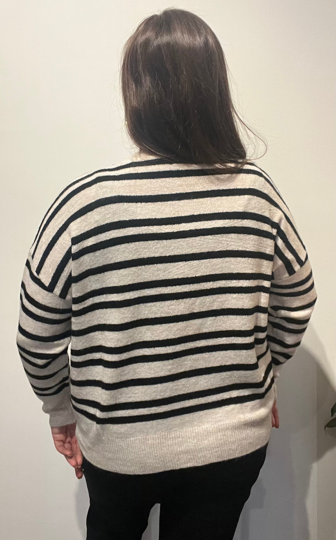 Cozy Stripe Soft Sweater