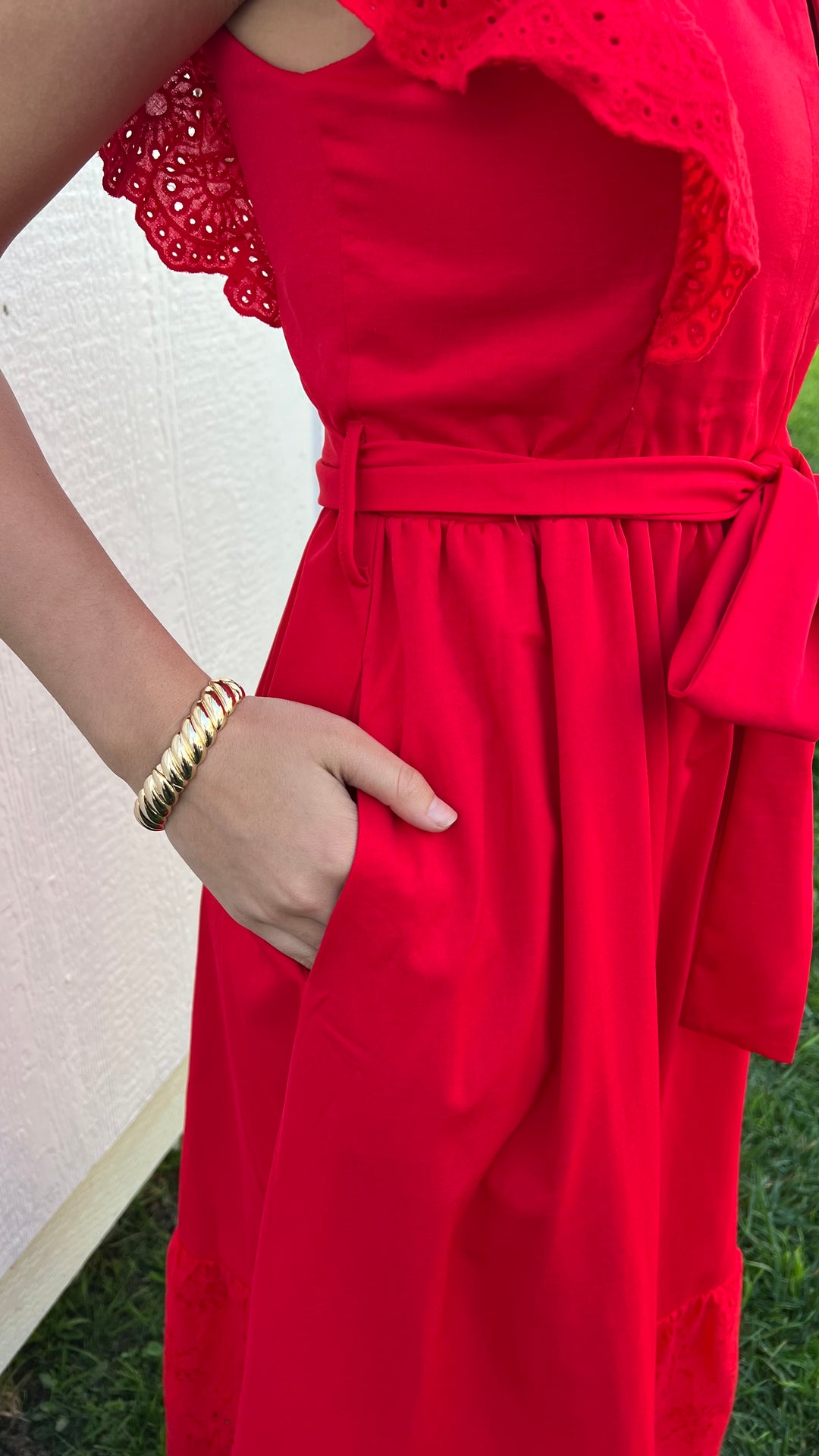 Lady in Red Dress