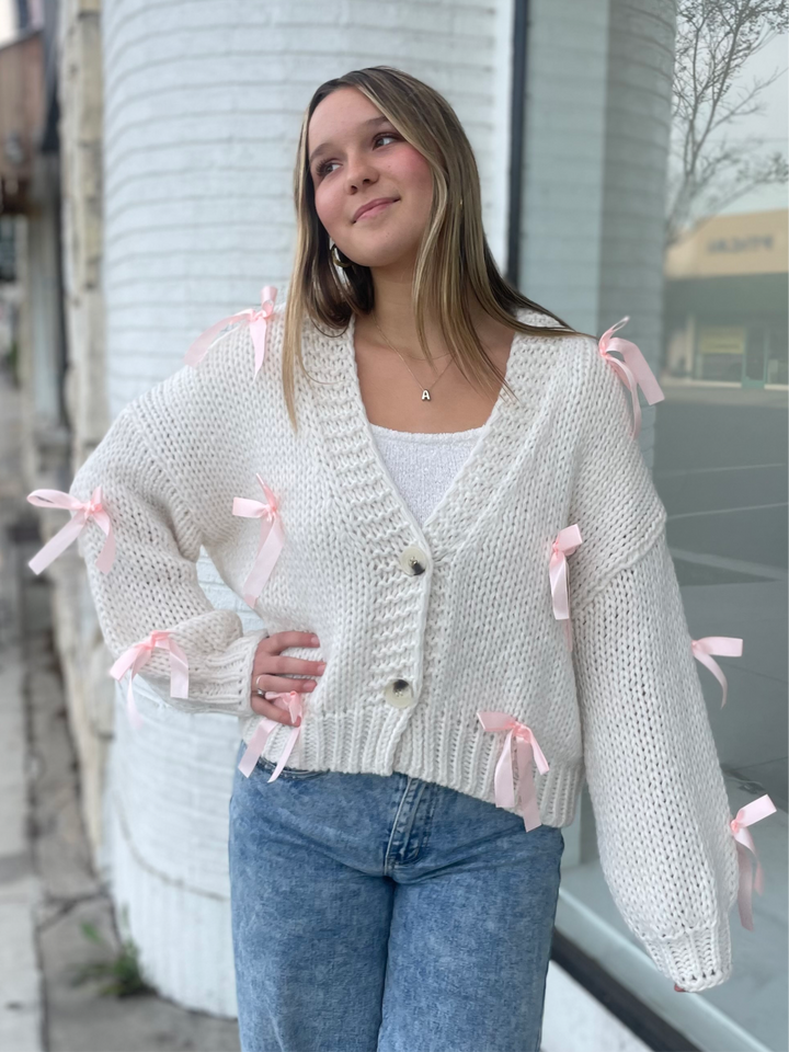 Gorgeous Bow Cardigan