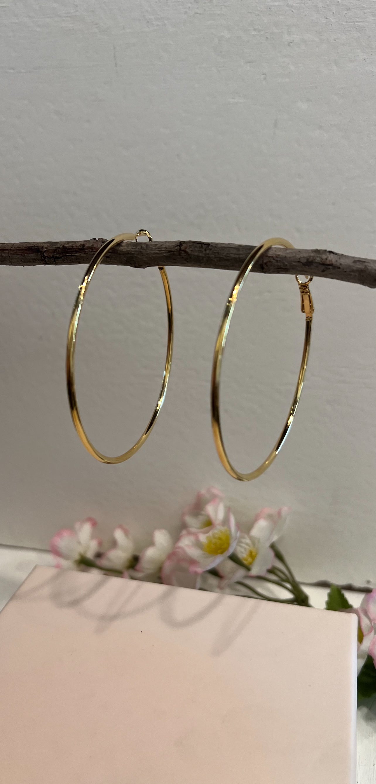 Big Hoops 14k gold dip