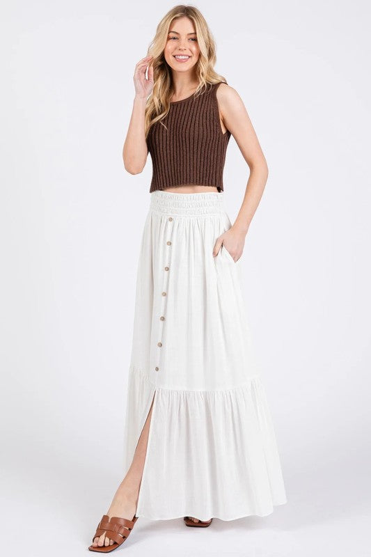 The Coastal Breeze Maxi Skirt