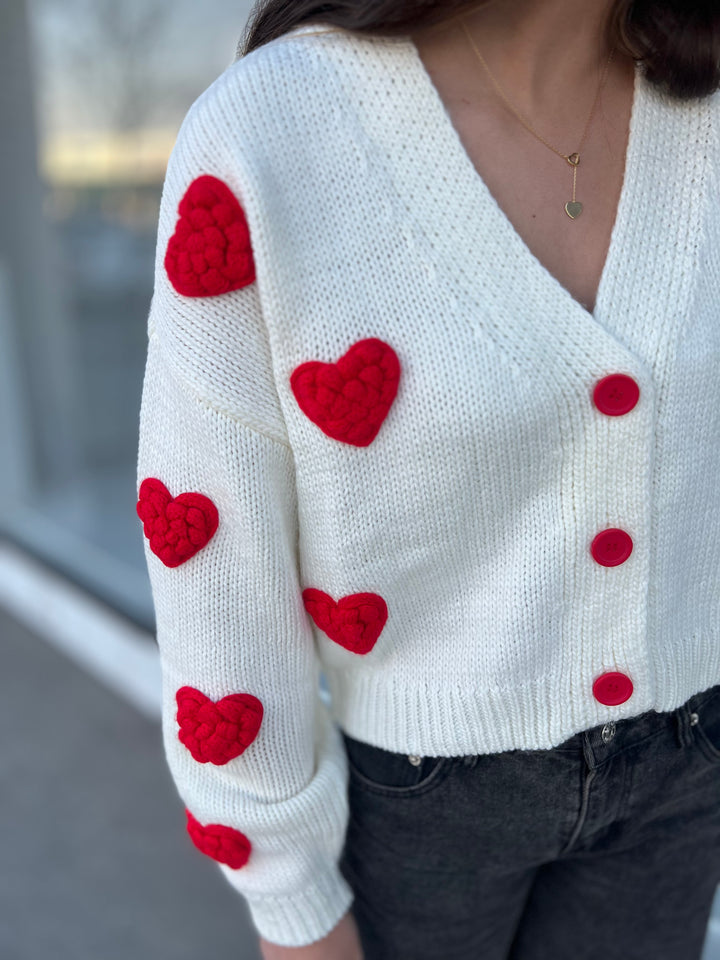 Pretty Heart Cardigan