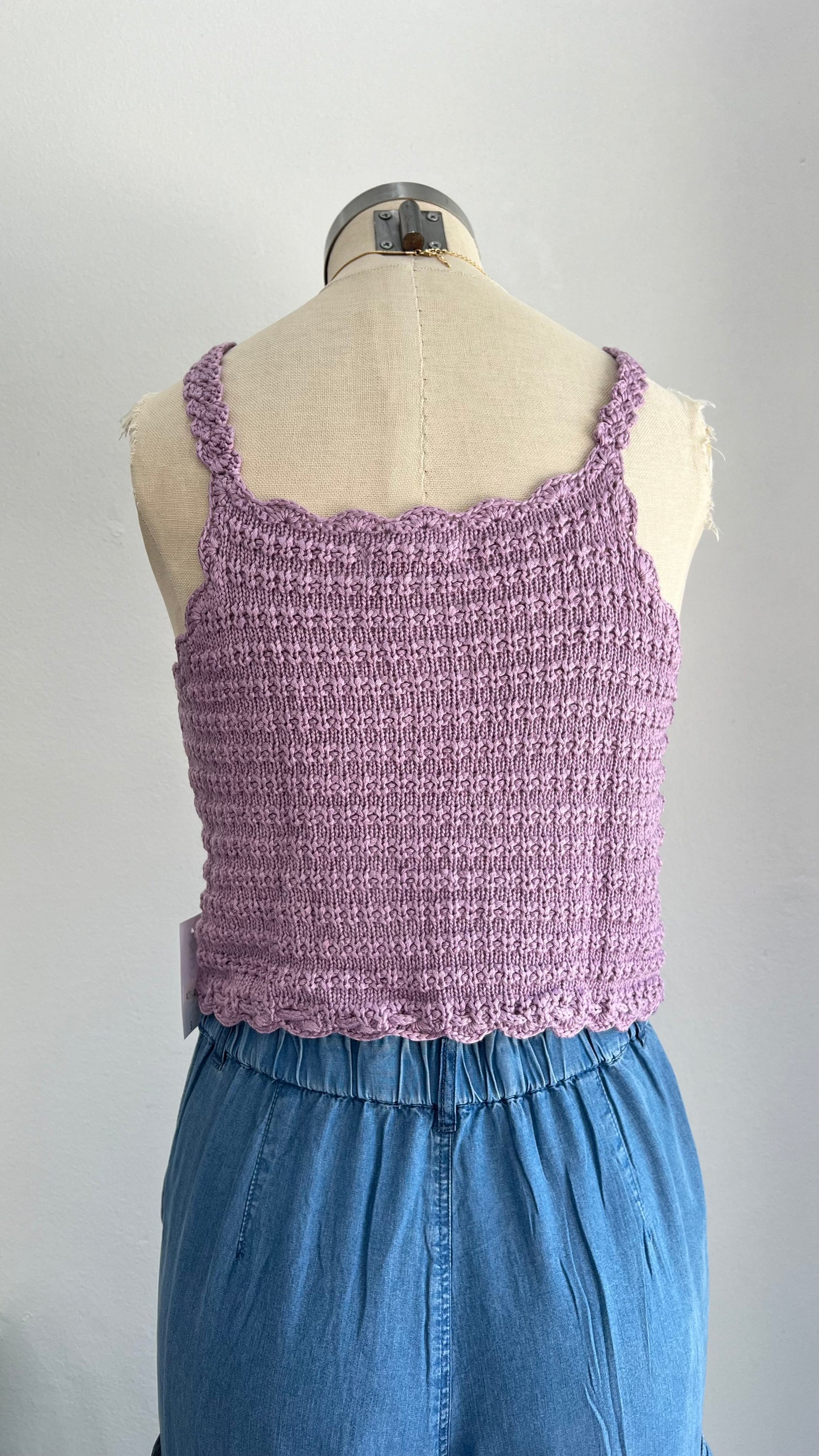 Darling Lavender Knit