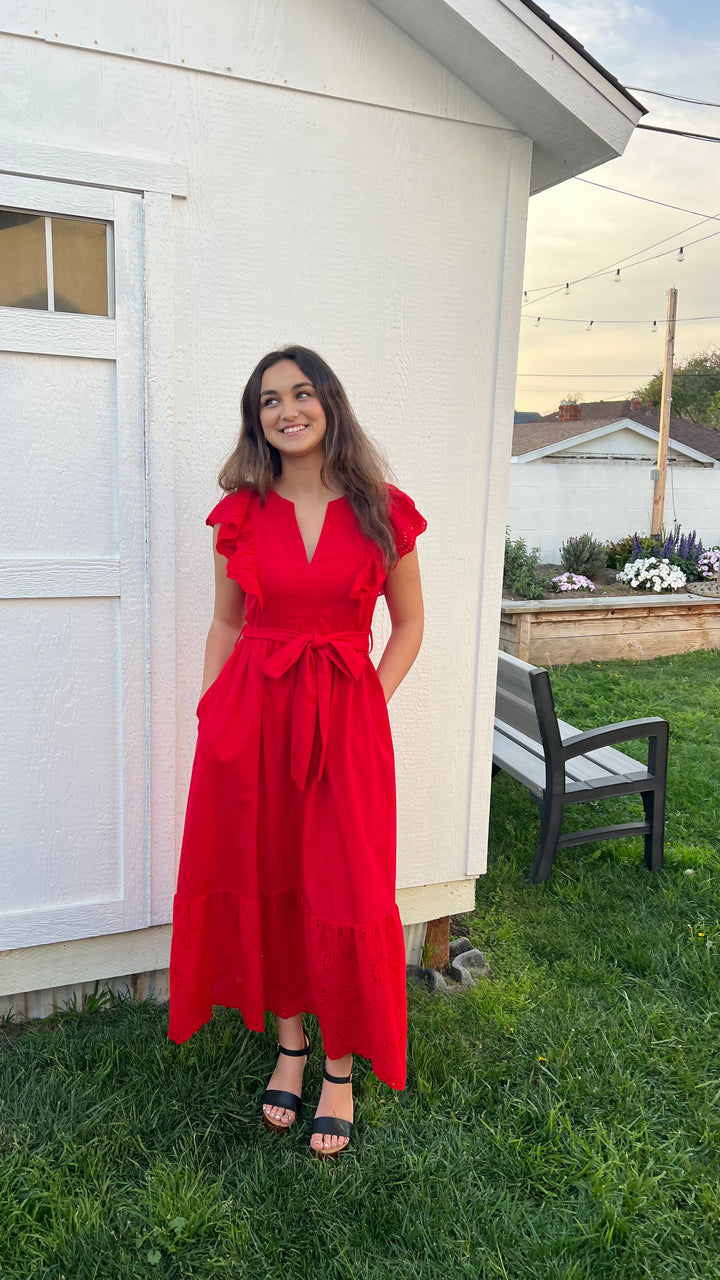 Lady in Red Dress