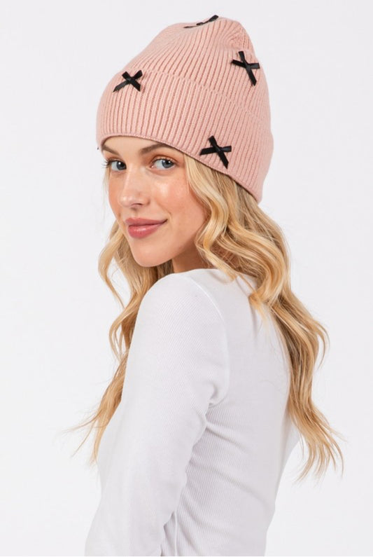 Bow beanie