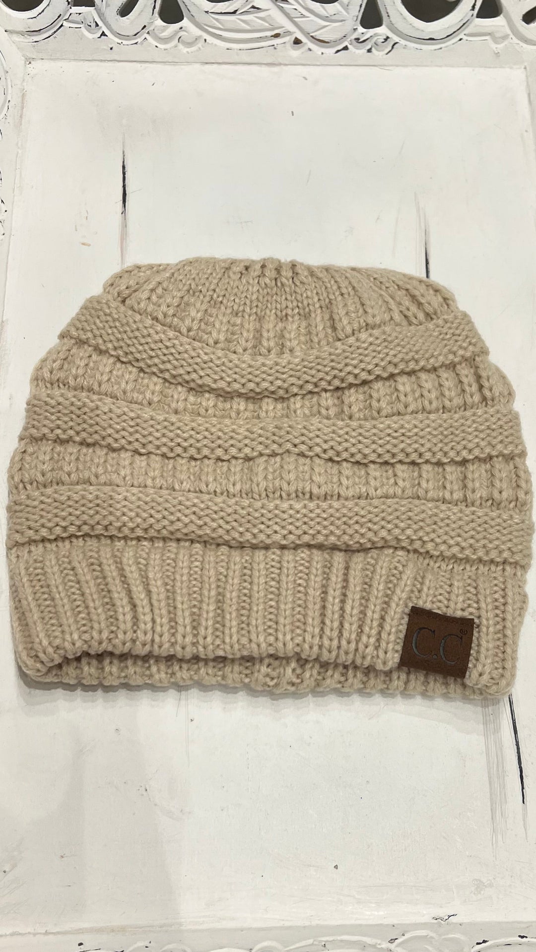 Cozy knit beanie
