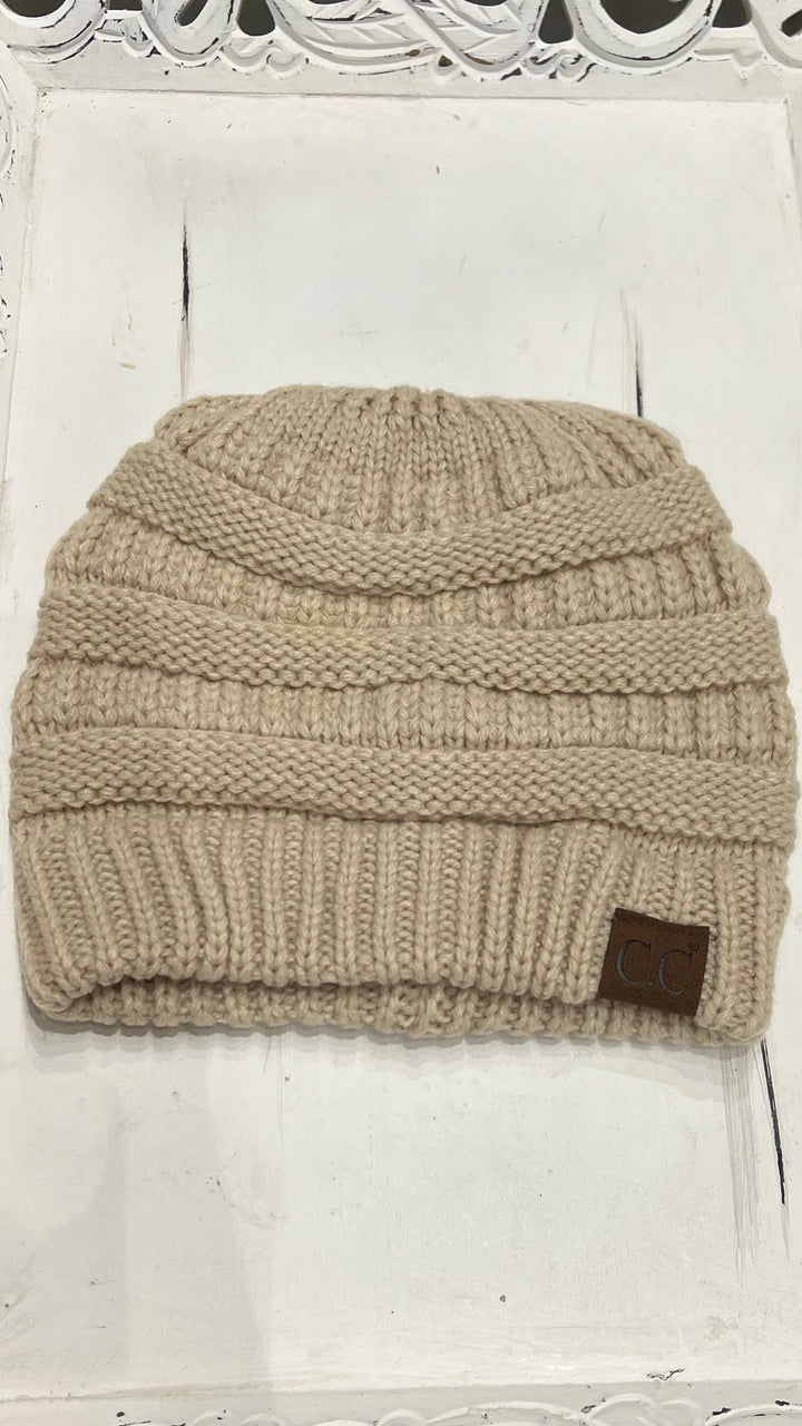Cozy knit beanie