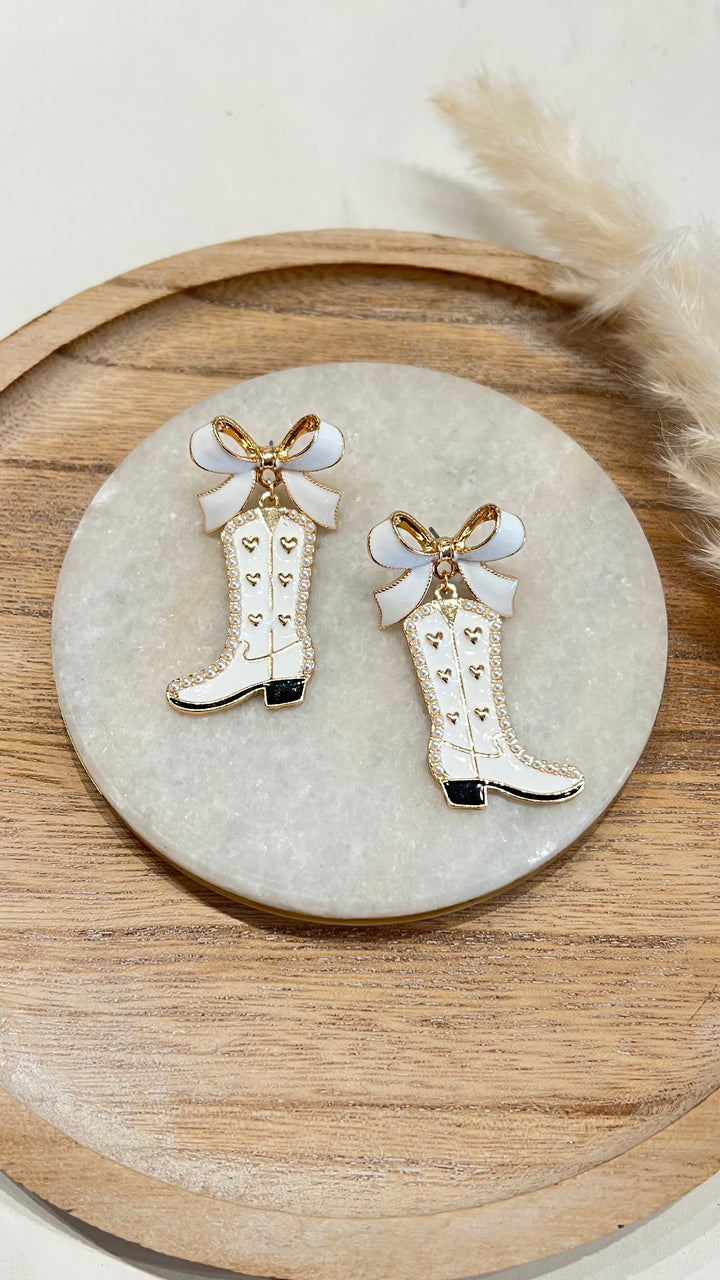 Bow Cowboy Earrings