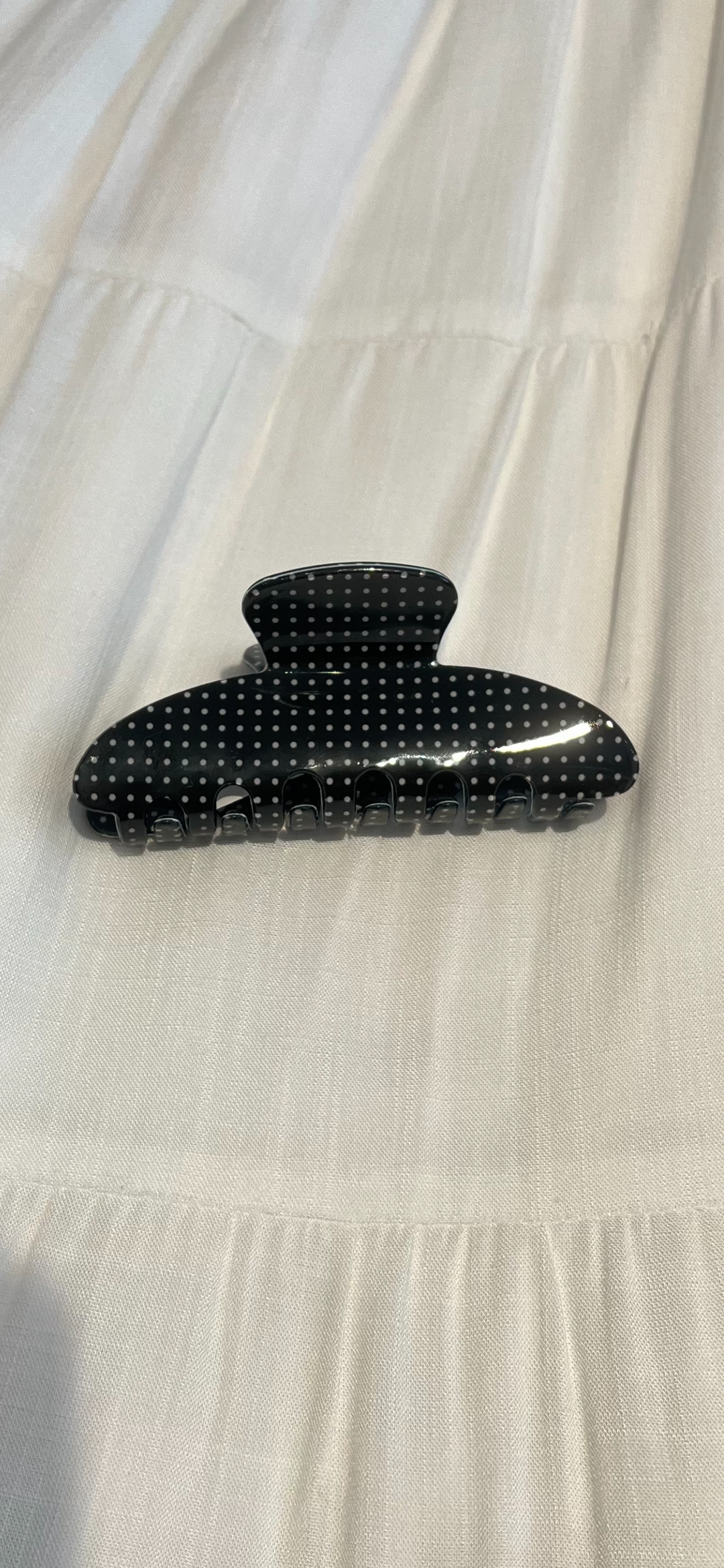 Polka Dot Claw Clip