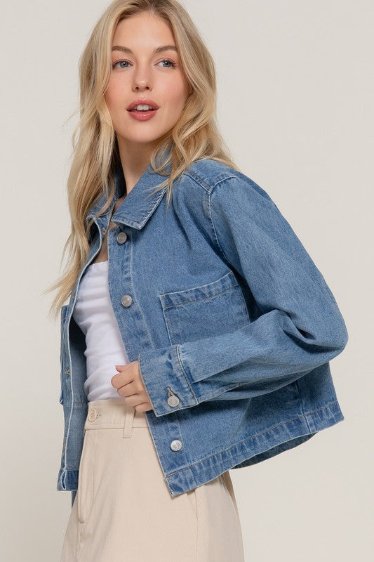 Denim Pocket Jacket