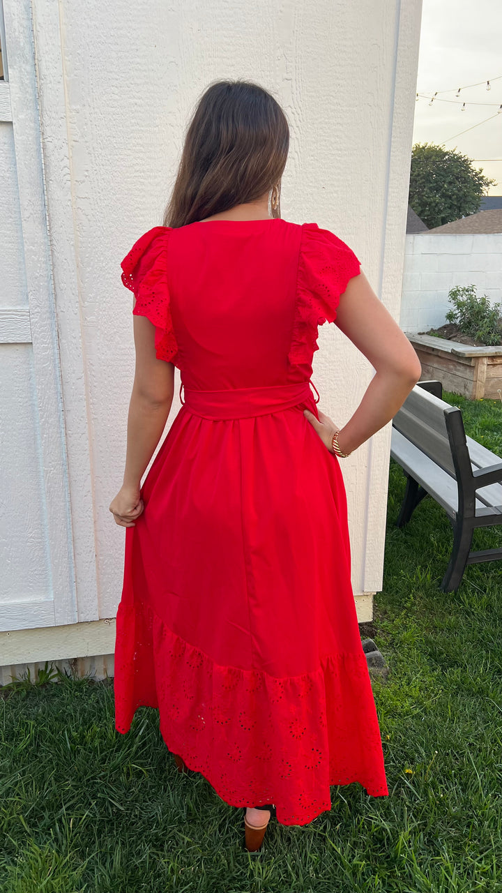 Lady in Red Dress