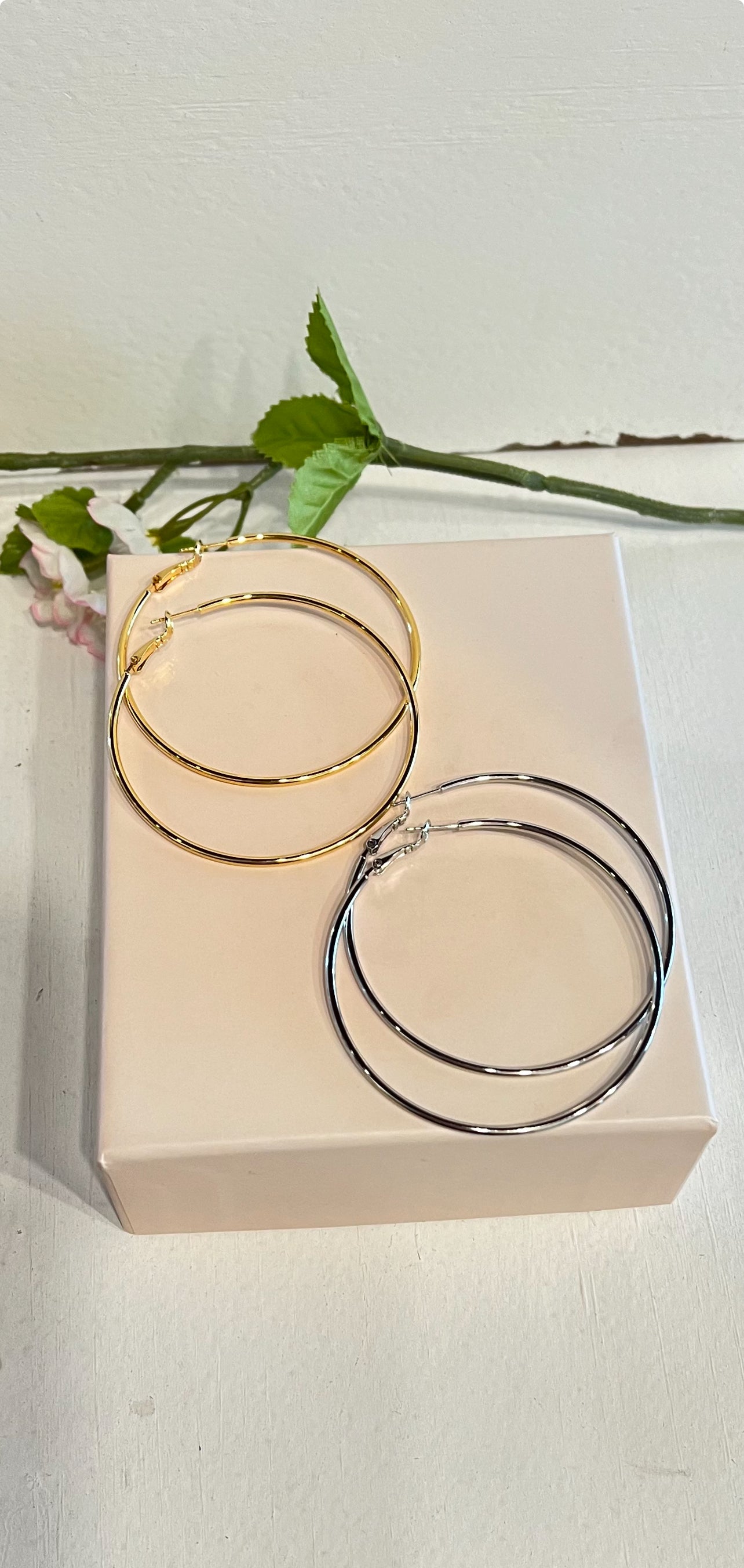 Big Hoops 14k gold dip