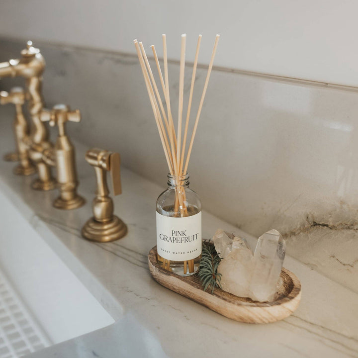 Pink Grapefruit Reed Diffuser - Home Decor and Gifts