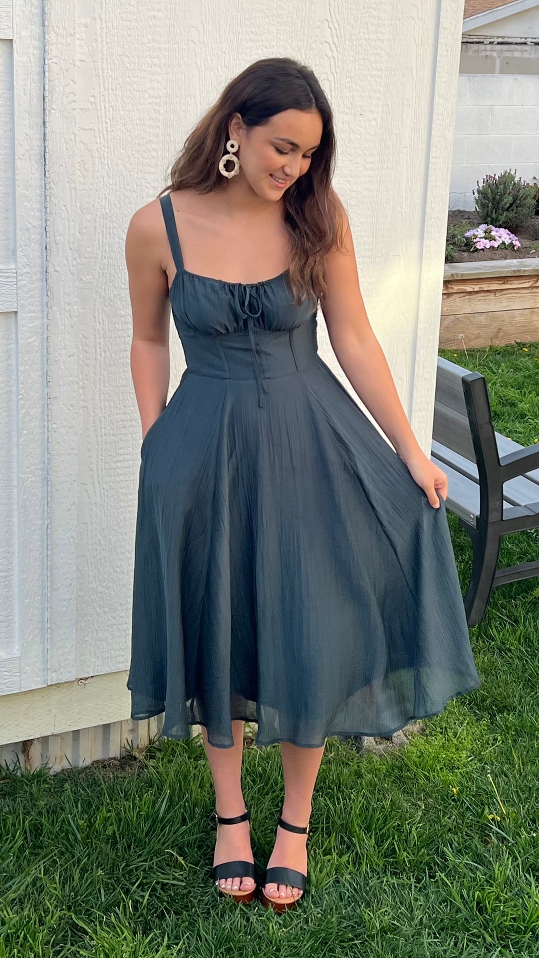 Sweetheart Midi Dress