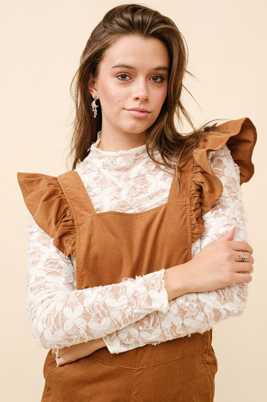 Autumn Corduroy Overalls