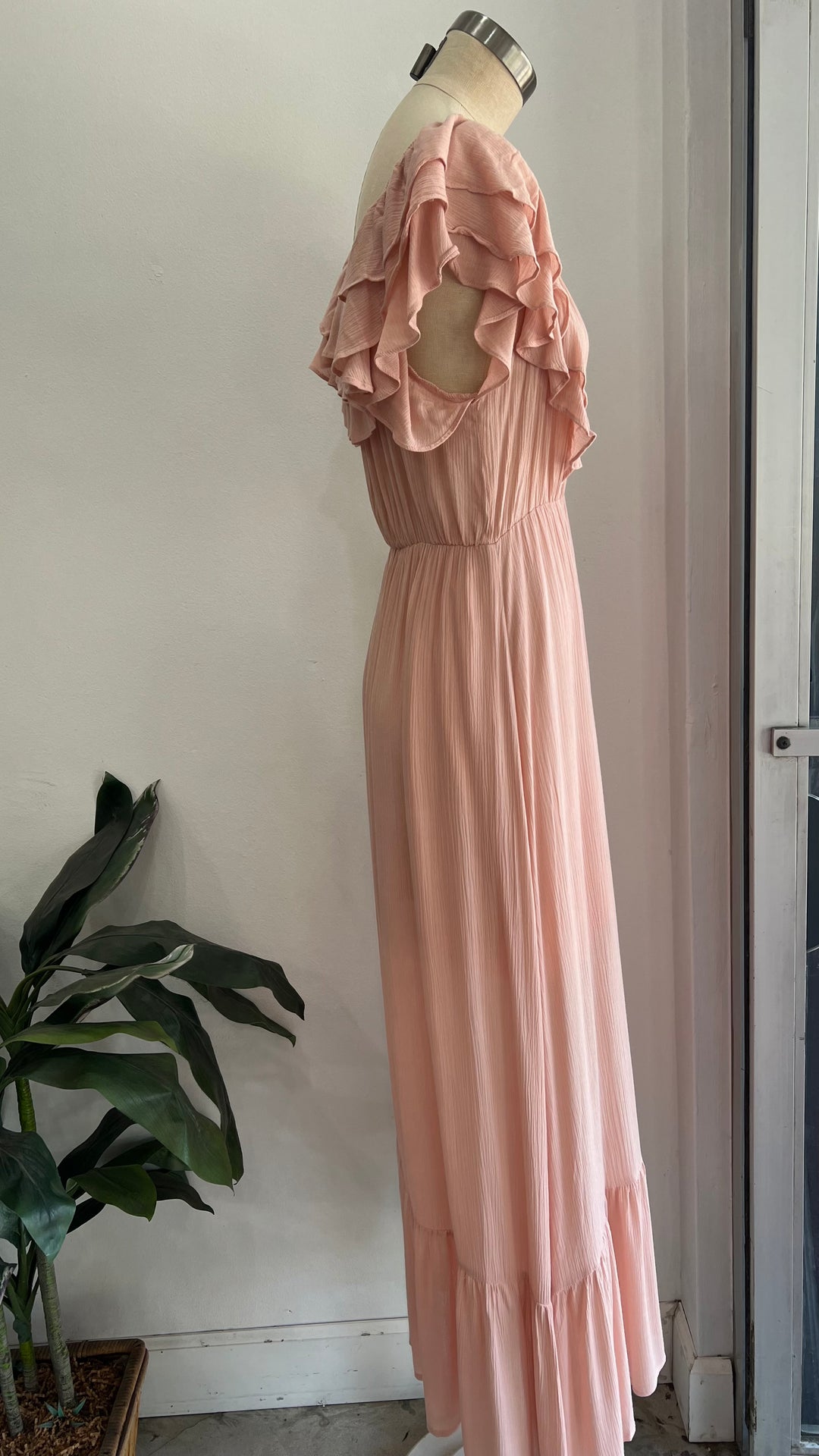 Classy Ruffle Maxi