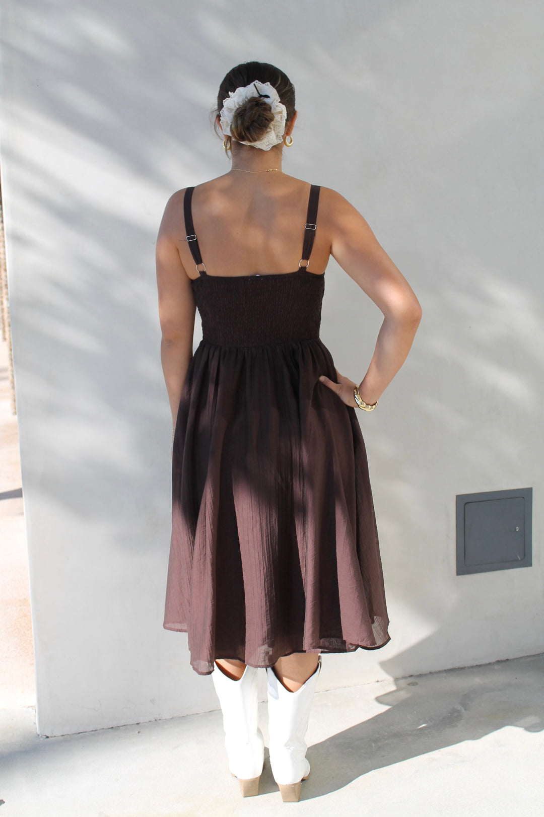 Clara's Brown Midi