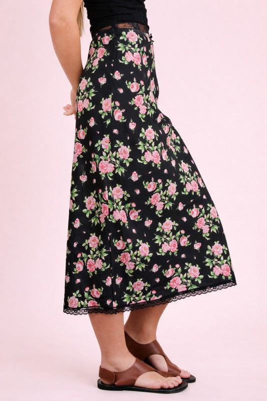 Rose Garden Lace Skirt