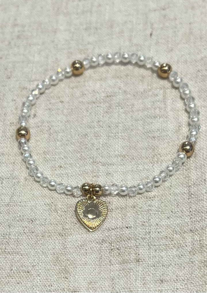 Kay’s Pearl Heart Bracelet