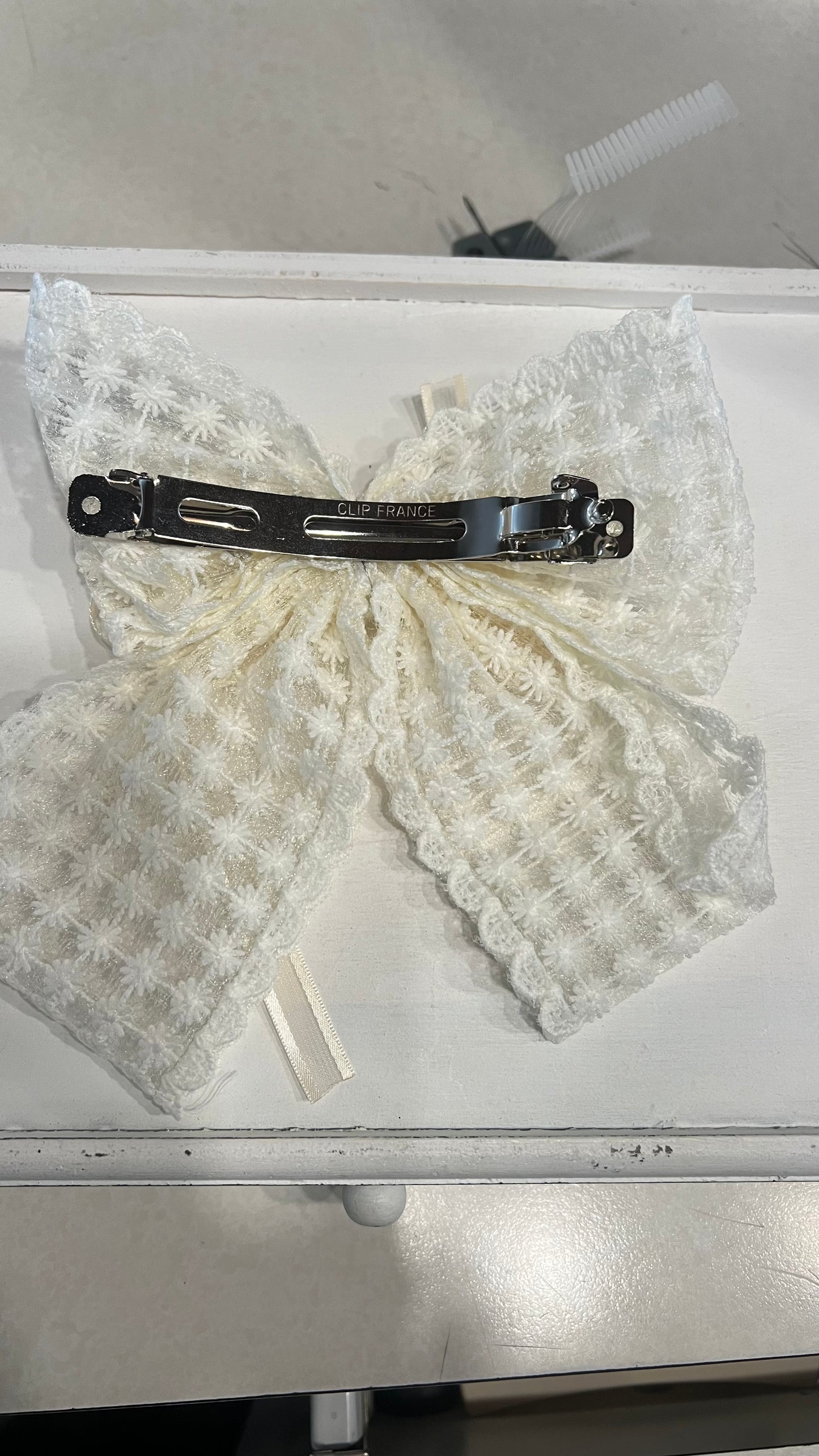 Crochet Lace Bow