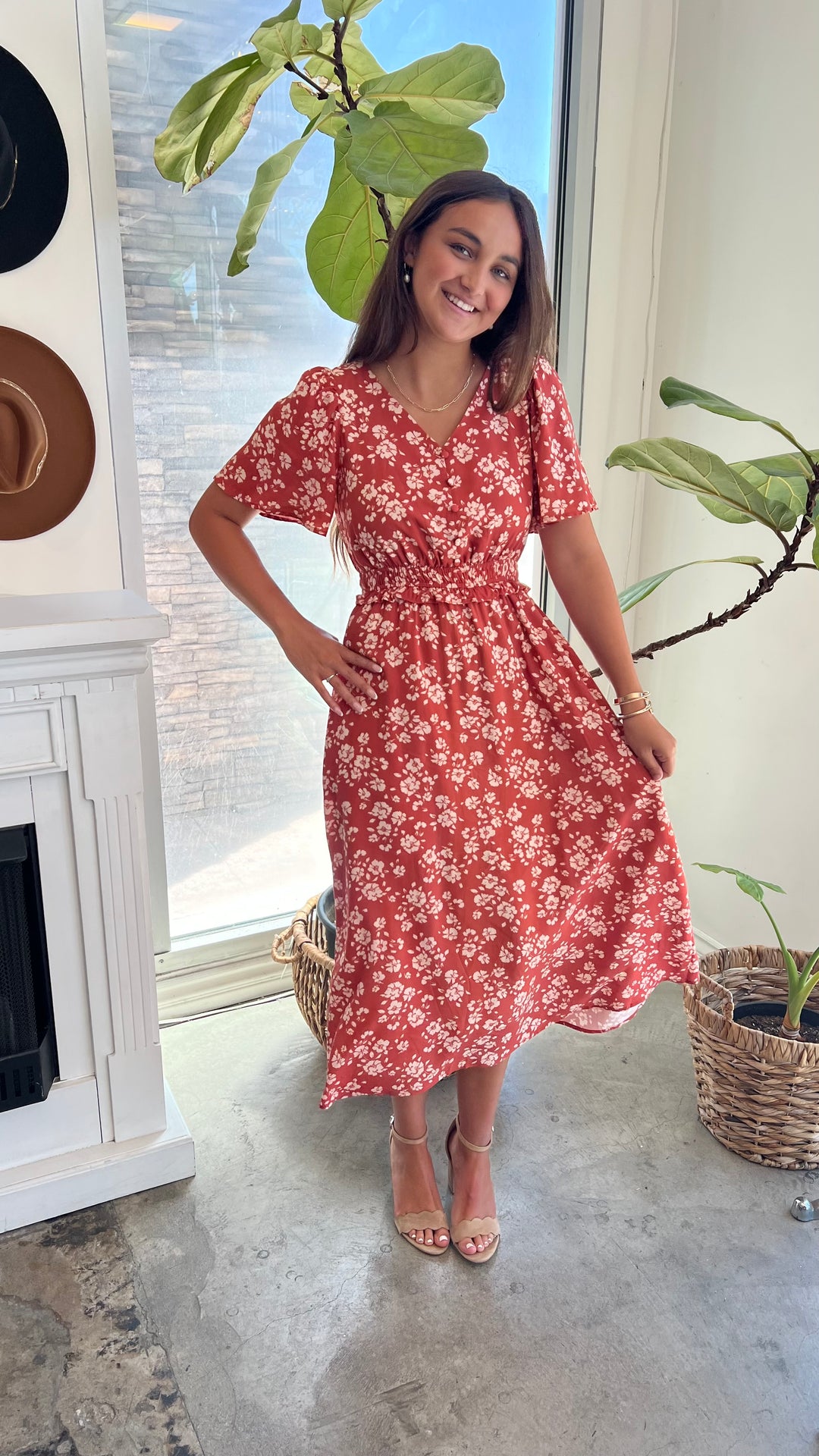 Sienna Petals Dress