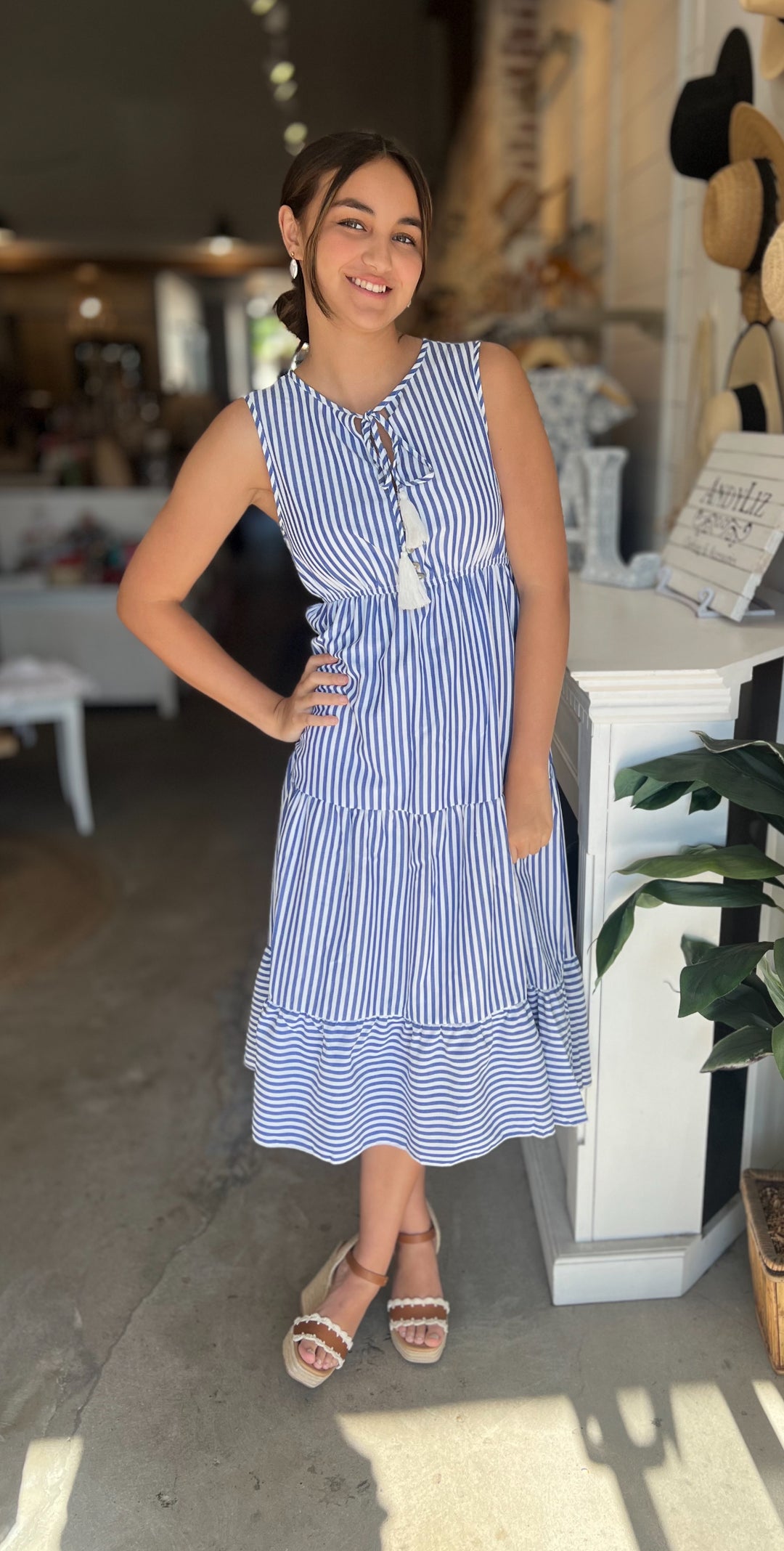 Aubrey’s Stripe Midi