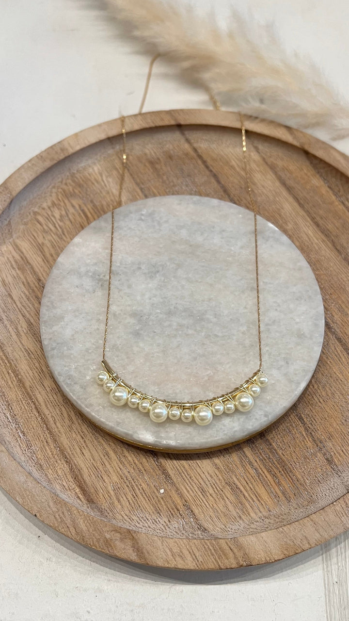Pearl Cascade Necklace