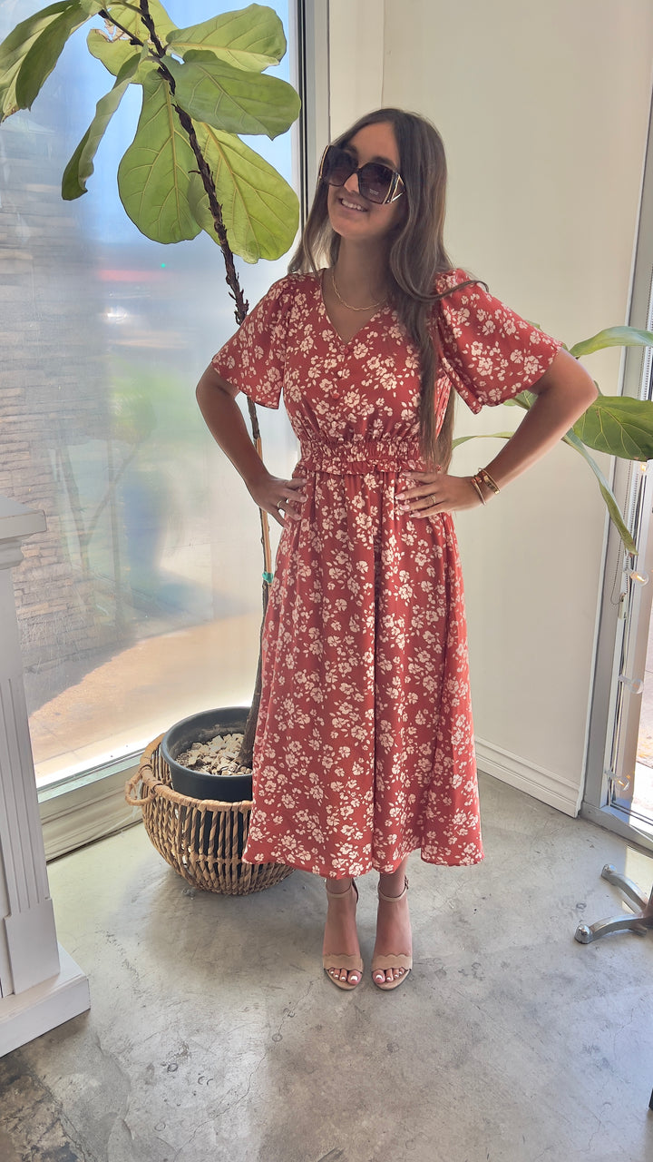 Sienna Petals Dress