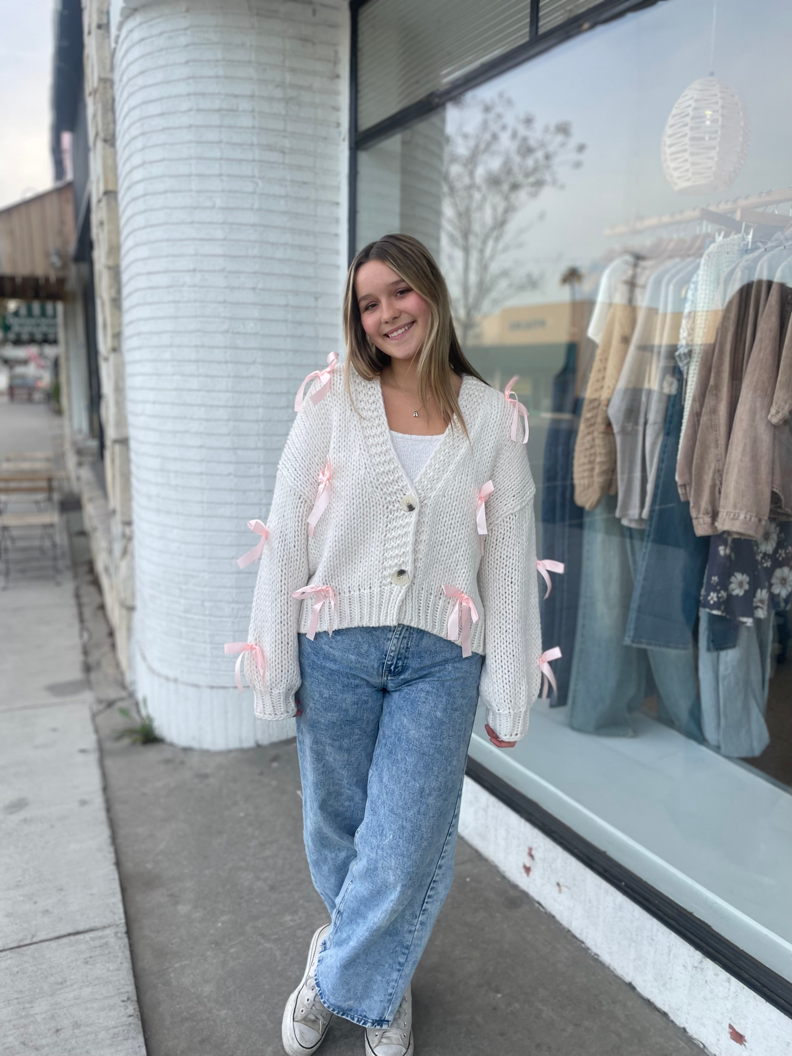 Gorgeous Bow Cardigan | AndyLiz
