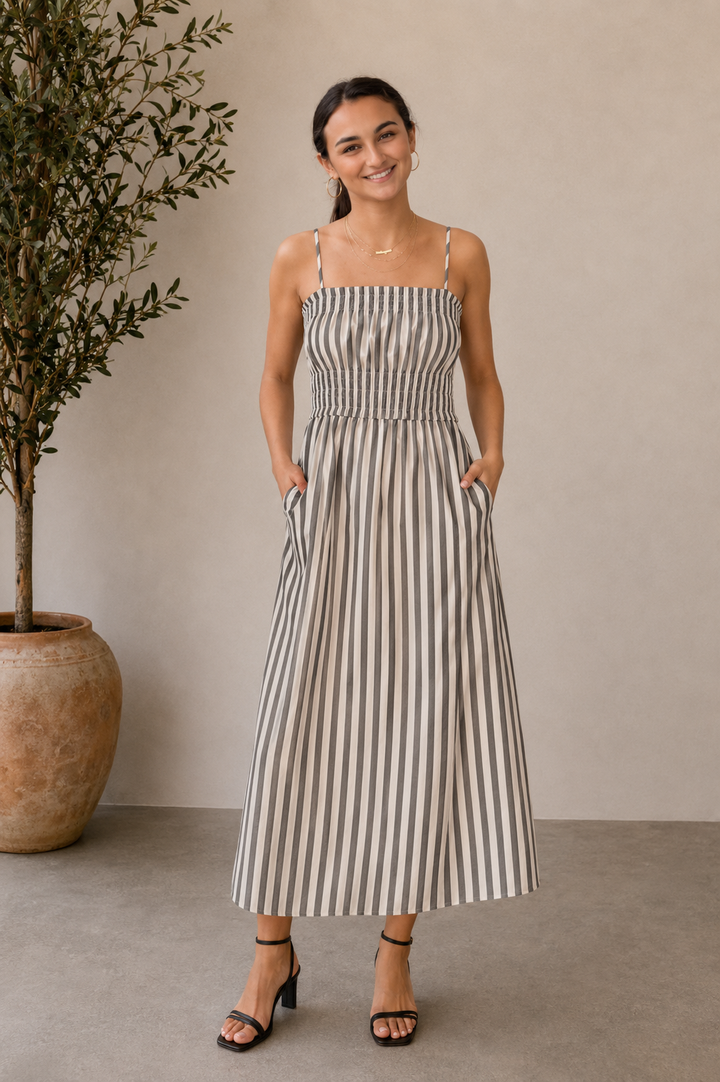 Capri Coast Midi Dress