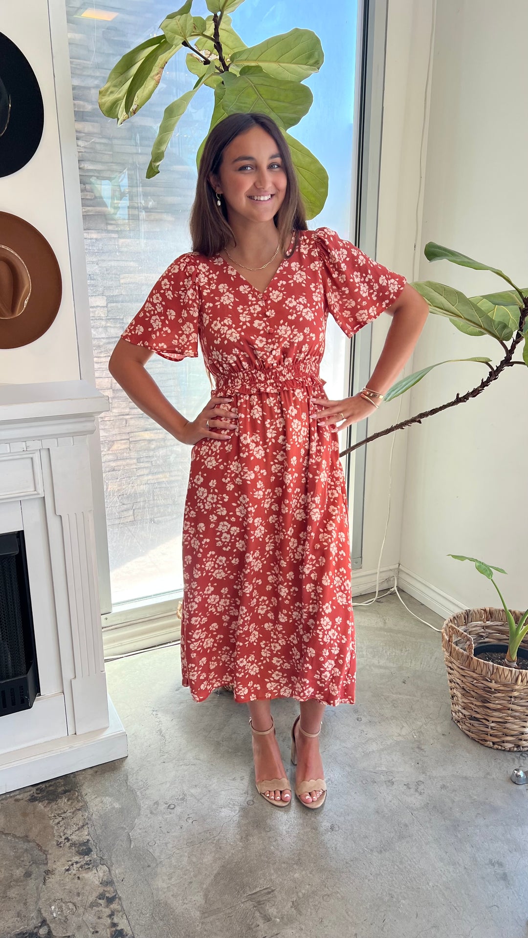 Sienna Petals Dress