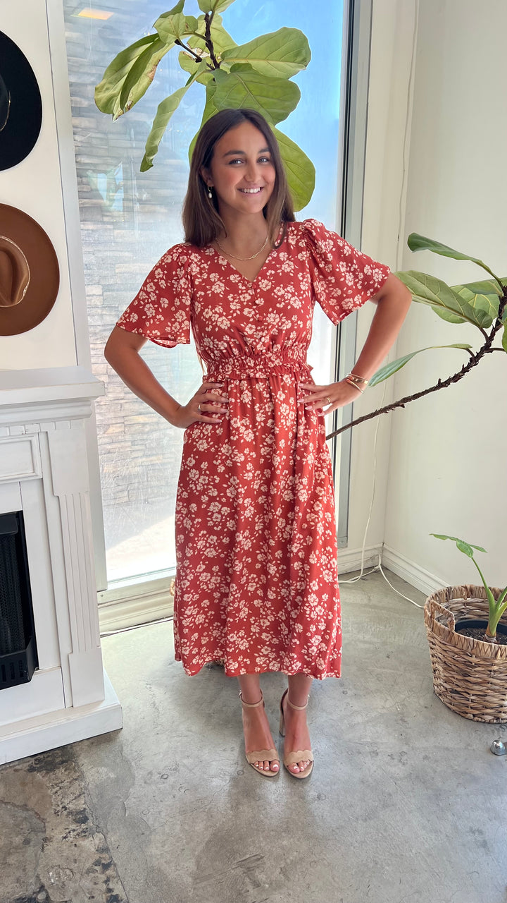 Sienna Petals Dress