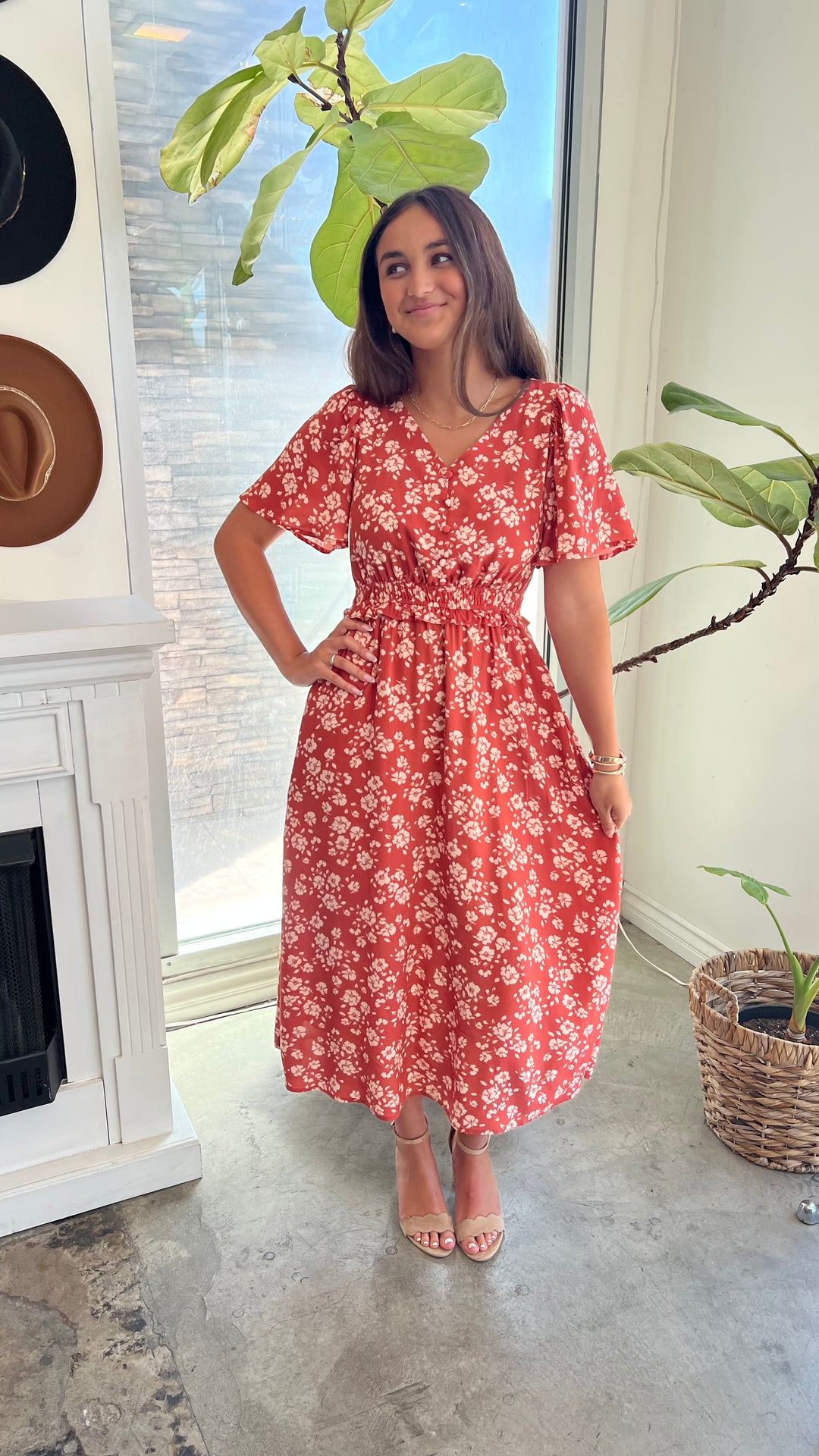Sienna Petals Dress