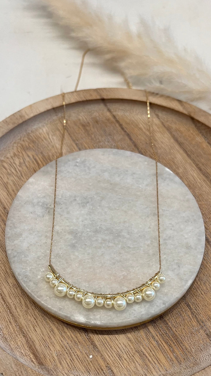 Pearl Cascade Necklace