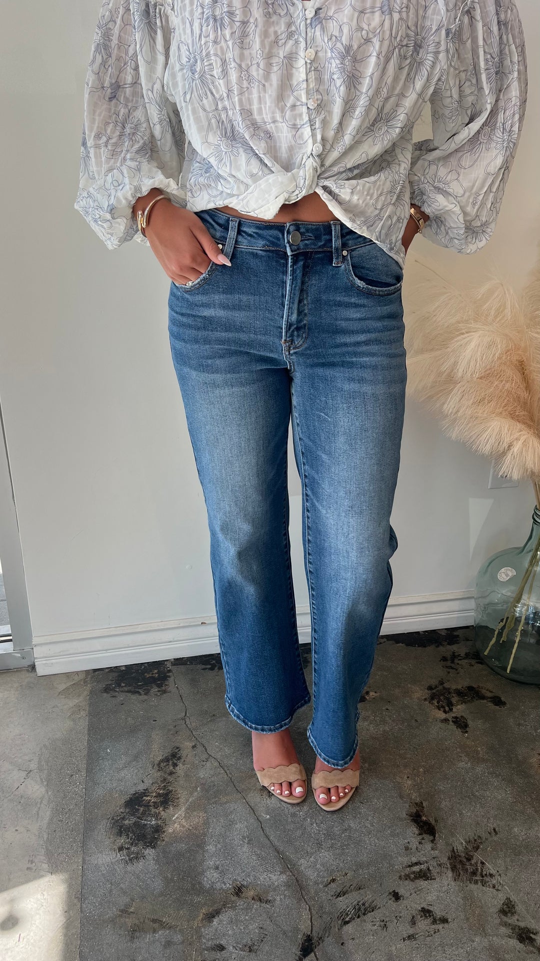 Riviera Straight High Rise Jeans
