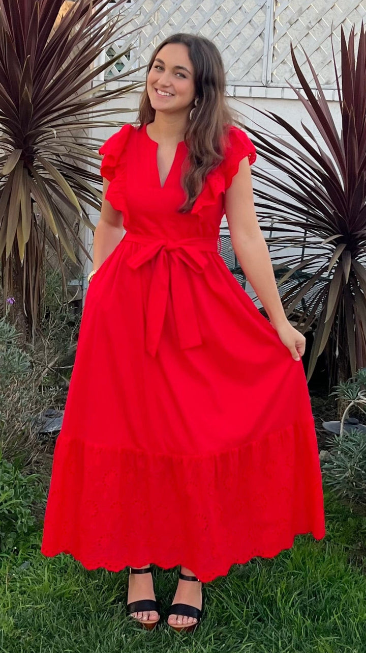 Lady in Red Dress
