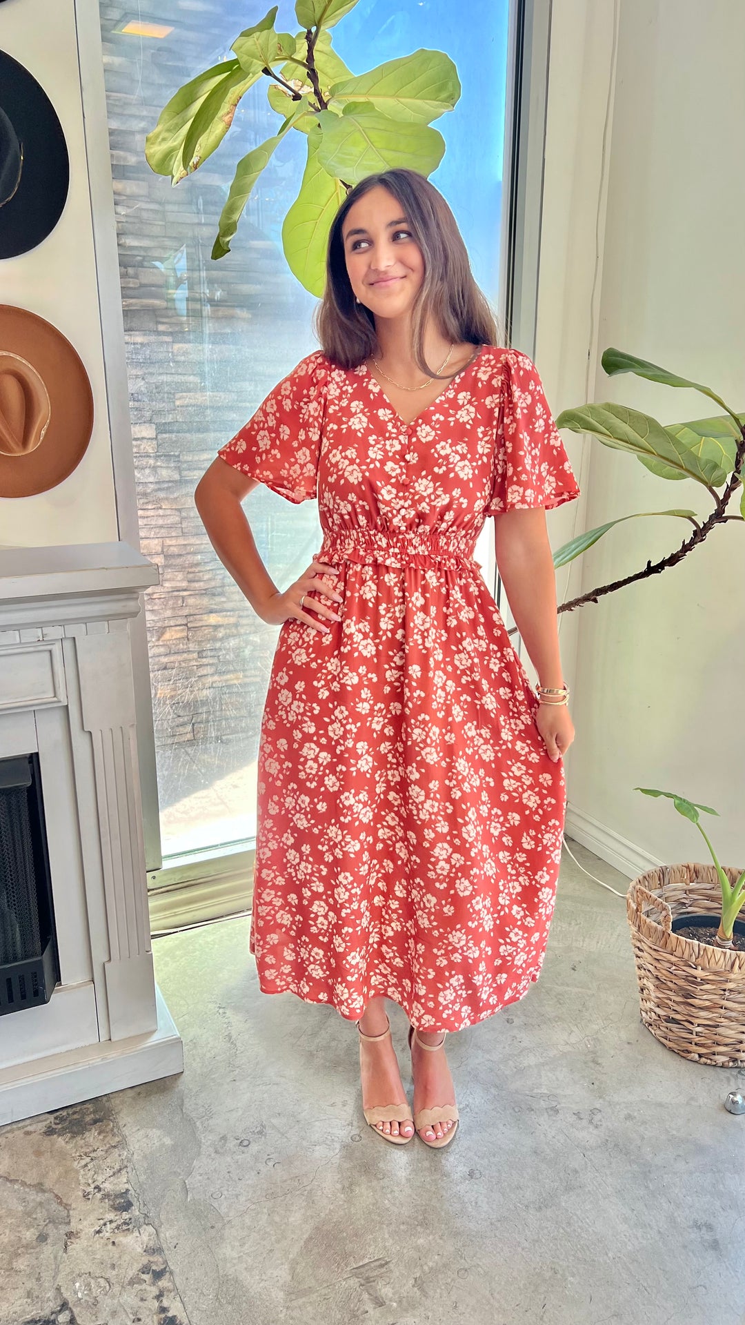 Sienna Petals Dress