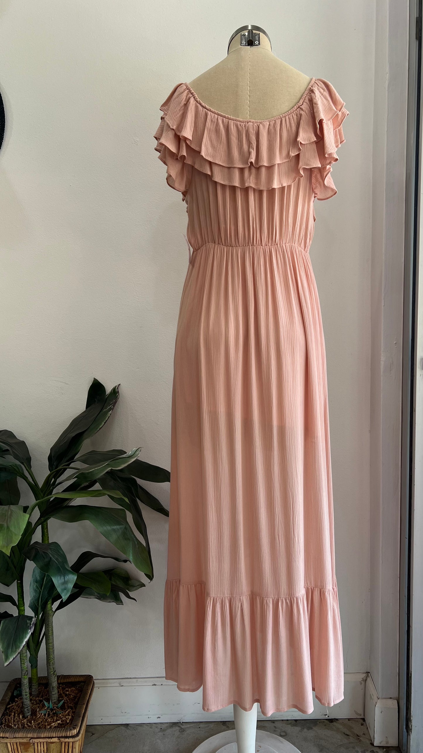 Classy Ruffle Maxi