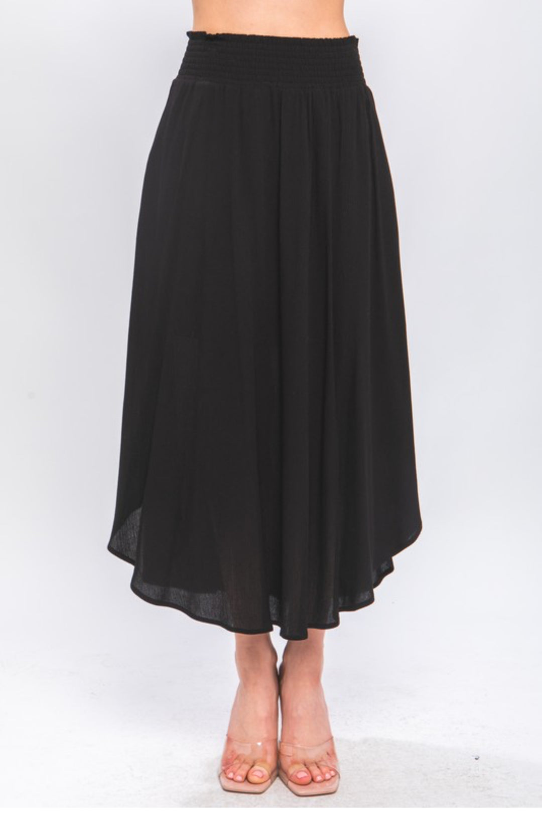 Flowy Midi Skirt