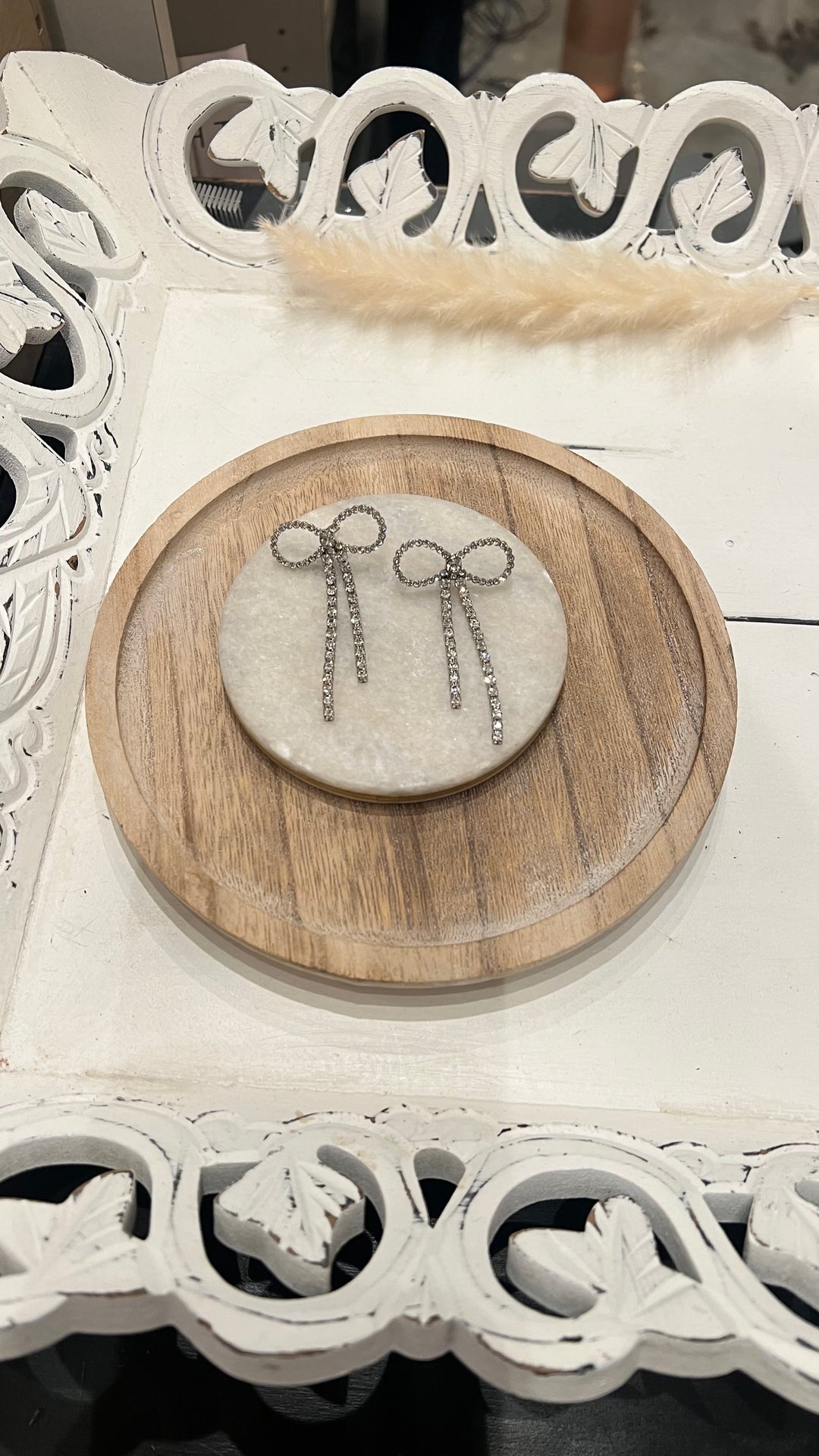 Sparkle Bow Earrings